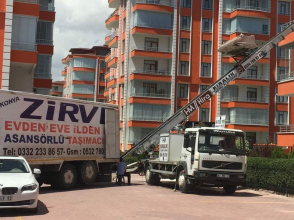 ZİRVE Konya Evden Eve Asansörlü Nakliyat